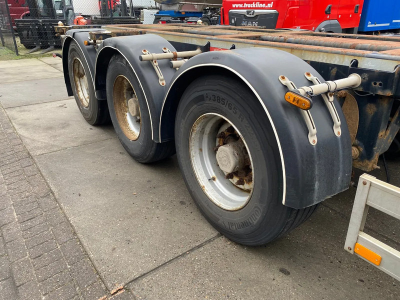 סמיטריילר מוביל מכולות/ החלפת גוף Pacton TXC 343 Multi / 3x Extendable / 1x Lift Axle: תמונה 8