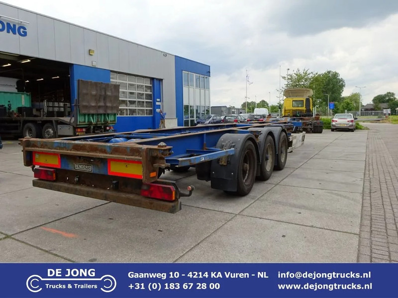 Renders Container chassis / BPW + Drum / 40 FT - סמיטריילר מוביל מכולות/ החלפת גוף: תמונה 1 Renders Container chassis / BPW + Drum / 40 FT - סמיטריילר מוביל מכולות/ החלפת גוף: תמונה 1