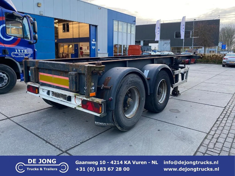 Renders Euro 700 / Container Chassis / 20 FT - סמיטריילר מוביל מכולות/ החלפת גוף: תמונה 1 Renders Euro 700 / Container Chassis / 20 FT - סמיטריילר מוביל מכולות/ החלפת גוף: תמונה 1