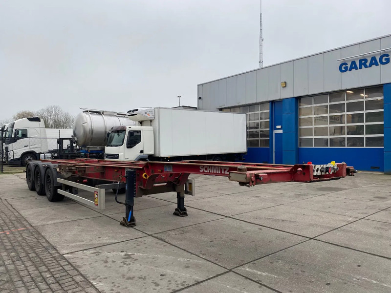 Schmitz Cargobull SCF 24 G Chassis / SAF + Disc / 1x Extendable / Lift axle - סמיטריילר מוביל מכולות/ החלפת גוף: תמונה 5 Schmitz Cargobull SCF 24 G Chassis / SAF + Disc / 1x Extendable / Lift axle - סמיטריילר מוביל מכולות/ החלפת גוף: תמונה 5