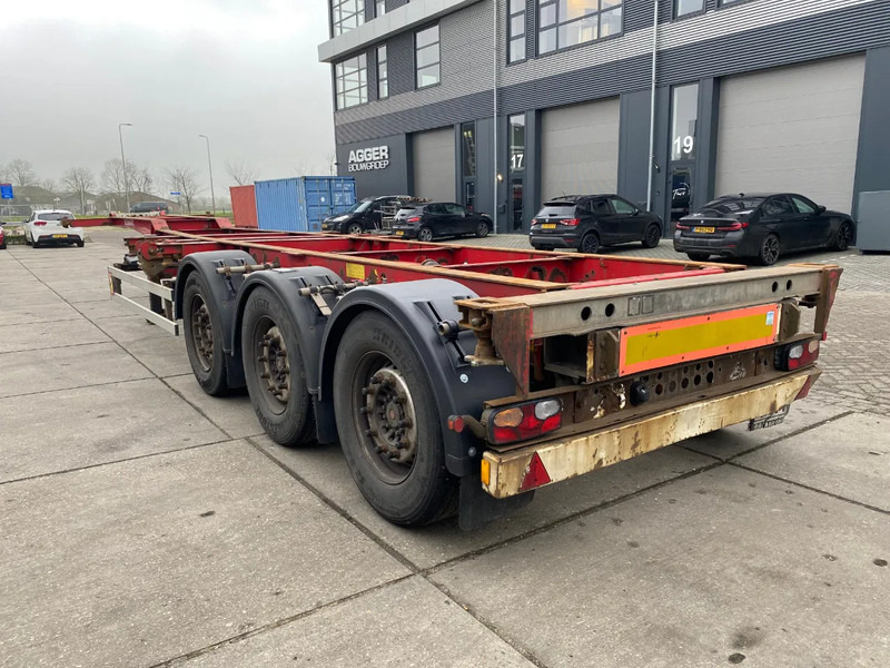 Schmitz Cargobull SCF 24 G Chassis / SAF + Disc / 1x Extendable / Lift axle - סמיטריילר מוביל מכולות/ החלפת גוף: תמונה 2 Schmitz Cargobull SCF 24 G Chassis / SAF + Disc / 1x Extendable / Lift axle - סמיטריילר מוביל מכולות/ החלפת גוף: תמונה 2