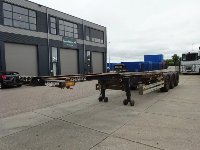 Schmitz Cargobull SCF 27 / SAF + Disc / 1x Extendable / 1x Lift Axle - סמיטריילר מוביל מכולות/ החלפת גוף: תמונה 4 Schmitz Cargobull SCF 27 / SAF + Disc / 1x Extendable / 1x Lift Axle - סמיטריילר מוביל מכולות/ החלפת גוף: תמונה 4