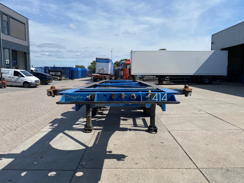 TURBO'S HOET 20 FT Container Chassis / APK t/m 3-2026 / BPW + Drum - סמיטריילר מוביל מכולות/ החלפת גוף: תמונה 5 TURBO'S HOET 20 FT Container Chassis / APK t/m 3-2026 / BPW + Drum - סמיטריילר מוביל מכולות/ החלפת גוף: תמונה 5