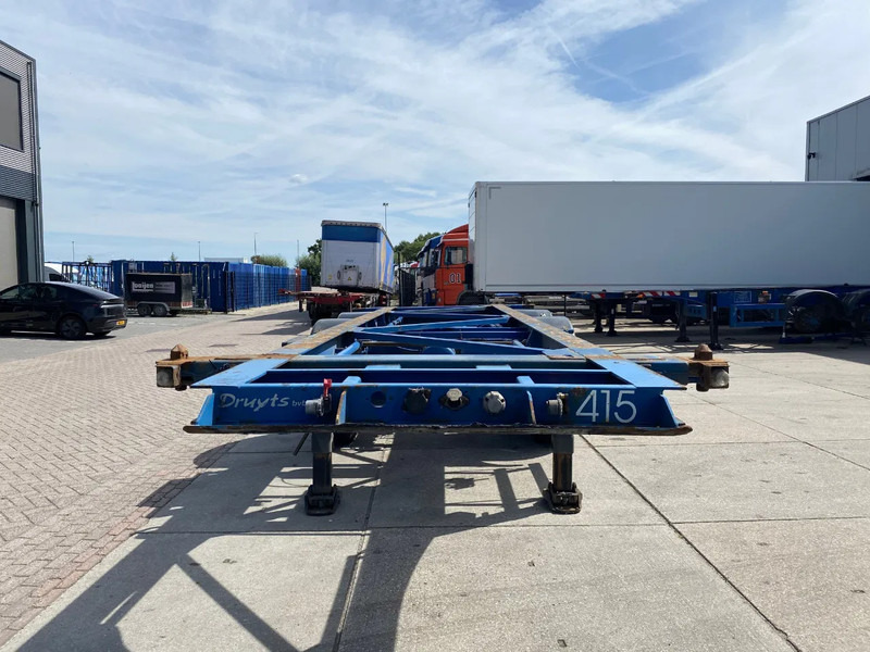 TURBO'S HOET 20 FT Container Chassis / APK t/m 3-2026 / BPW + Drum - סמיטריילר מוביל מכולות/ החלפת גוף: תמונה 5 TURBO'S HOET 20 FT Container Chassis / APK t/m 3-2026 / BPW + Drum - סמיטריילר מוביל מכולות/ החלפת גוף: תמונה 5