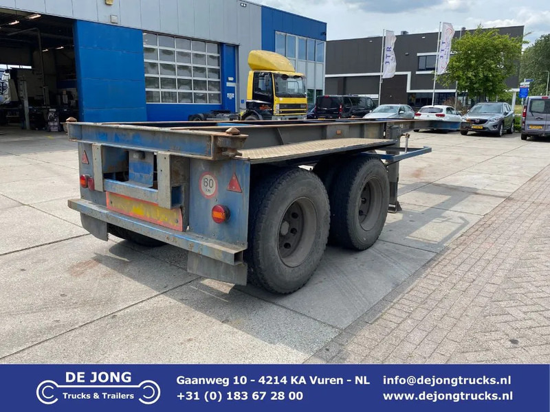 Van Hool 20FT Chassis / Steel Suspension / Double Air - סמיטריילר מוביל מכולות/ החלפת גוף: תמונה 1 Van Hool 20FT Chassis / Steel Suspension / Double Air - סמיטריילר מוביל מכולות/ החלפת גוף: תמונה 1