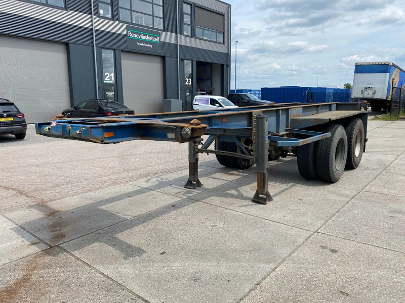 Van Hool 20FT Chassis / Steel Suspension / Double Air - סמיטריילר מוביל מכולות/ החלפת גוף: תמונה 4 Van Hool 20FT Chassis / Steel Suspension / Double Air - סמיטריילר מוביל מכולות/ החלפת גוף: תמונה 4