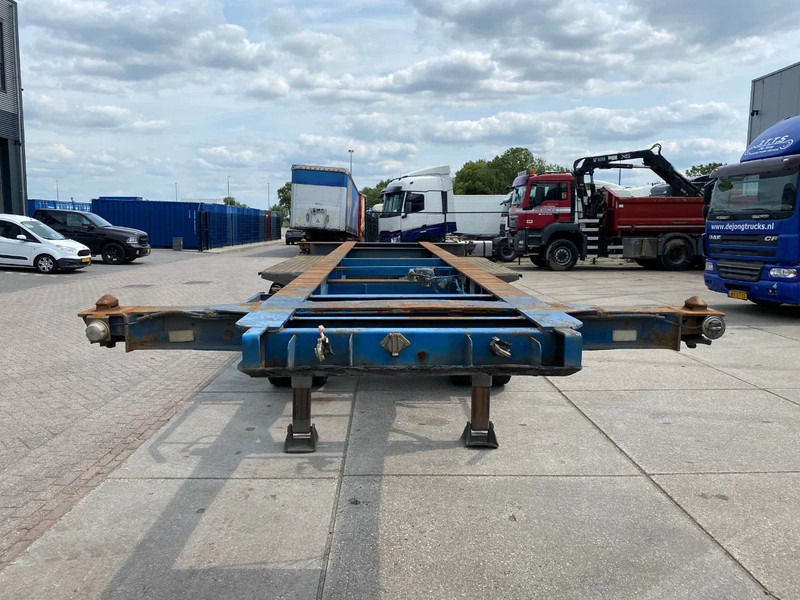 Van Hool 20FT Chassis / Steel Suspension / Double Air - סמיטריילר מוביל מכולות/ החלפת גוף: תמונה 5 Van Hool 20FT Chassis / Steel Suspension / Double Air - סמיטריילר מוביל מכולות/ החלפת גוף: תמונה 5
