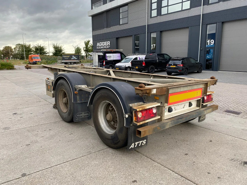 Van Hool Container Chassis / 20 FT / BPW - סמיטריילר מוביל מכולות/ החלפת גוף: תמונה 3 Van Hool Container Chassis / 20 FT / BPW - סמיטריילר מוביל מכולות/ החלפת גוף: תמונה 3