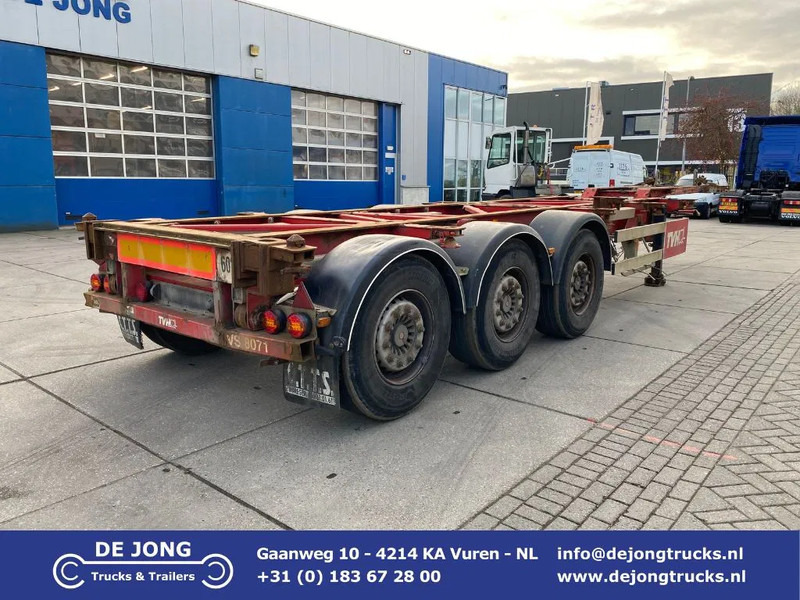 Van Hool Container Chassis / 2x Extendable / SAF + Disc - סמיטריילר מוביל מכולות/ החלפת גוף: תמונה 1 Van Hool Container Chassis / 2x Extendable / SAF + Disc - סמיטריילר מוביל מכולות/ החלפת גוף: תמונה 1