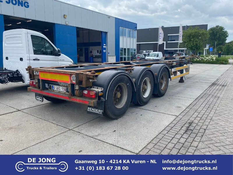 Van Hool Container Chassis / 40-45 FT / BPW - סמיטריילר מוביל מכולות/ החלפת גוף: תמונה 1 Van Hool Container Chassis / 40-45 FT / BPW - סמיטריילר מוביל מכולות/ החלפת גוף: תמונה 1