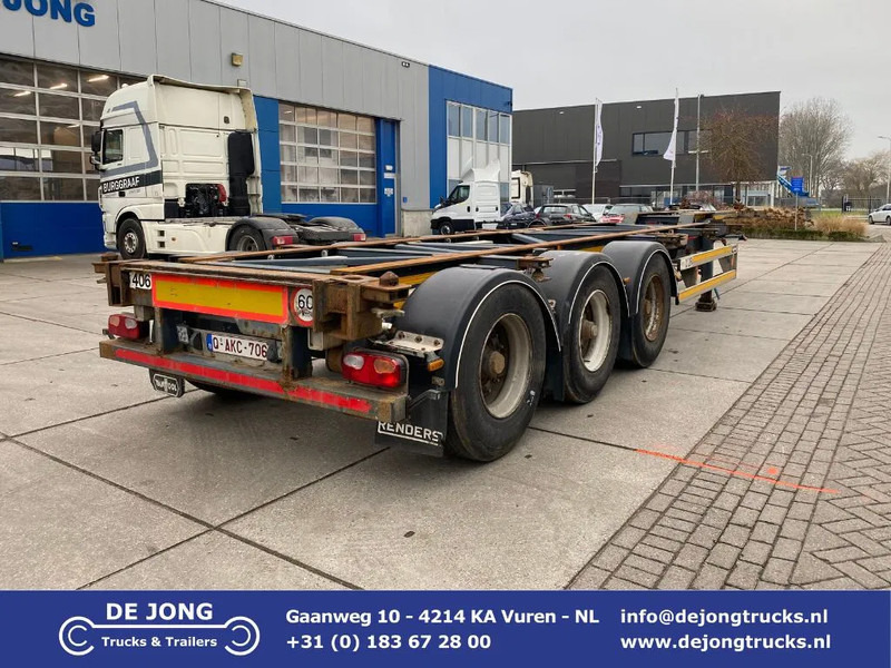 Van Hool Container Chassis / 40-45 FT / BPW - סמיטריילר מוביל מכולות/ החלפת גוף: תמונה 1 Van Hool Container Chassis / 40-45 FT / BPW - סמיטריילר מוביל מכולות/ החלפת גוף: תמונה 1