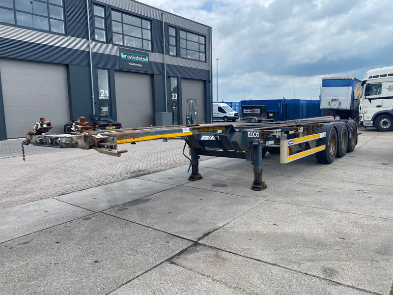 Van Hool Container Chassis / 40-45 FT / BPW - סמיטריילר מוביל מכולות/ החלפת גוף: תמונה 4 Van Hool Container Chassis / 40-45 FT / BPW - סמיטריילר מוביל מכולות/ החלפת גוף: תמונה 4