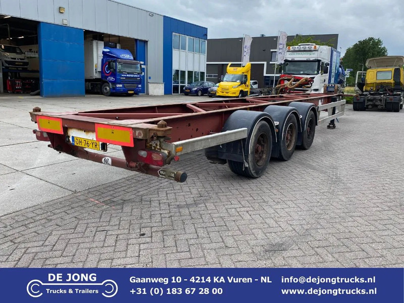 Van Hool Container chassis / 4300 kg / 40 FT / Mega - סמיטריילר מוביל מכולות/ החלפת גוף: תמונה 1 Van Hool Container chassis / 4300 kg / 40 FT / Mega - סמיטריילר מוביל מכולות/ החלפת גוף: תמונה 1