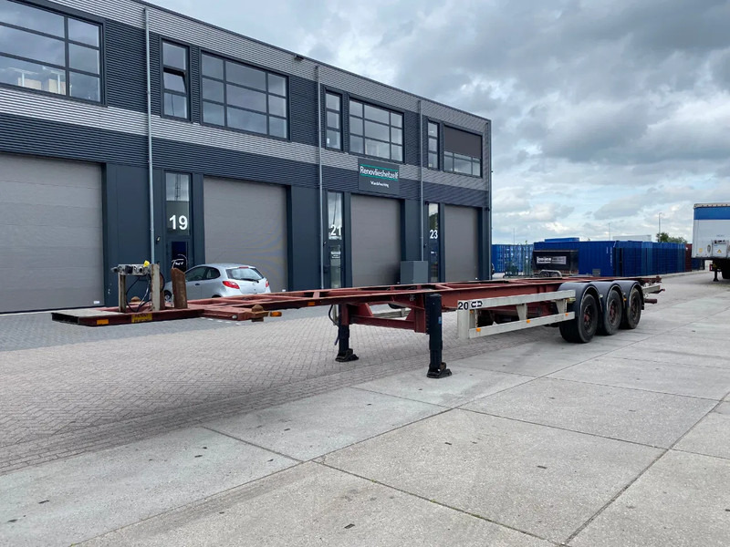 Van Hool Container chassis / 4300 kg / 40 FT / Mega - סמיטריילר מוביל מכולות/ החלפת גוף: תמונה 4 Van Hool Container chassis / 4300 kg / 40 FT / Mega - סמיטריילר מוביל מכולות/ החלפת גוף: תמונה 4