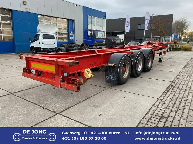 Van Hool S00149 / Container Chassis / 40FT / BPW + Drum - סמיטריילר מוביל מכולות/ החלפת גוף: תמונה 1 Van Hool S00149 / Container Chassis / 40FT / BPW + Drum - סמיטריילר מוביל מכולות/ החלפת גוף: תמונה 1