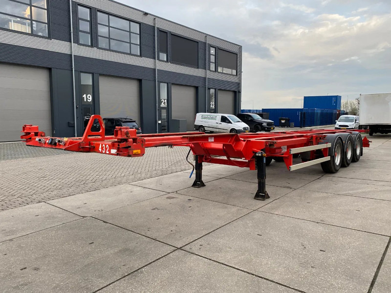 Van Hool S00149 / Container Chassis / 40FT / BPW + Drum - סמיטריילר מוביל מכולות/ החלפת גוף: תמונה 4 Van Hool S00149 / Container Chassis / 40FT / BPW + Drum - סמיטריילר מוביל מכולות/ החלפת גוף: תמונה 4