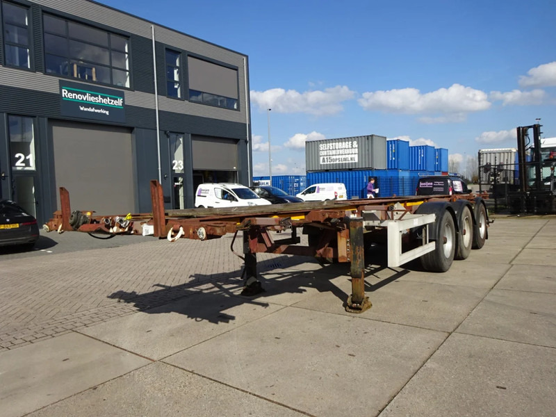 Van Hool Tank Chassis 20 + 30 FT / ADR / BPW + Drum - סמיטריילר מוביל מכולות/ החלפת גוף: תמונה 4 Van Hool Tank Chassis 20 + 30 FT / ADR / BPW + Drum - סמיטריילר מוביל מכולות/ החלפת גוף: תמונה 4
