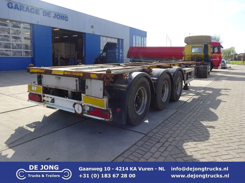 Van Hool Tank Chassis 20 + 30 FT / ADR / BPW + Drum - סמיטריילר מוביל מכולות/ החלפת גוף: תמונה 1 Van Hool Tank Chassis 20 + 30 FT / ADR / BPW + Drum - סמיטריילר מוביל מכולות/ החלפת גוף: תמונה 1