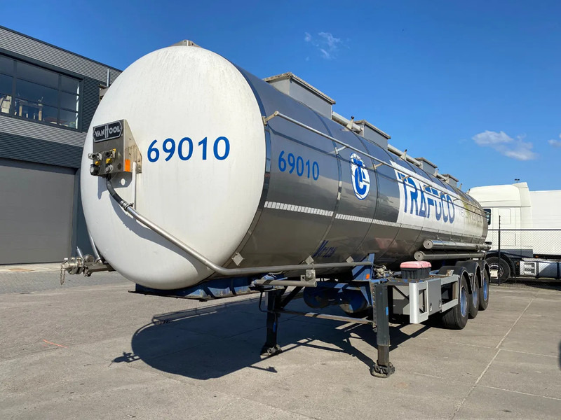 Van Hool Tank / Inox / 31200 LT / SAF - סמיטריילר מכל: תמונה 3 Van Hool Tank / Inox / 31200 LT / SAF - סמיטריילר מכל: תמונה 3