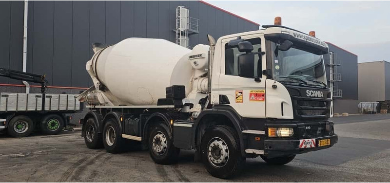 Scania P410 Mixer 9m3 LIEBHERR - משאית מערבלת בטון: תמונה 3 Scania P410 Mixer 9m3 LIEBHERR - משאית מערבלת בטון: תמונה 3