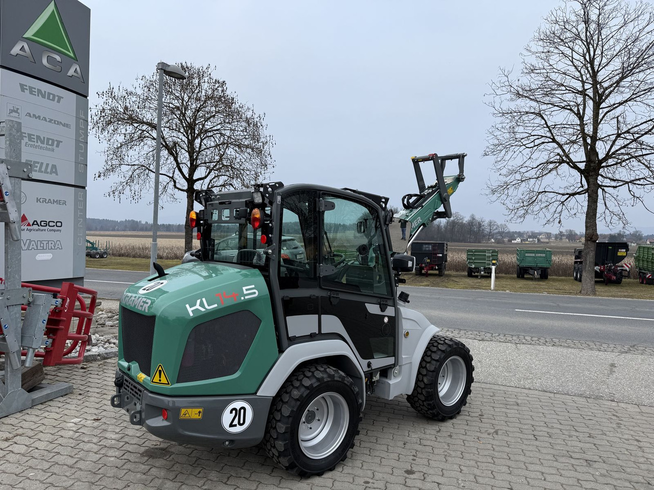Kramer KL14.5 - מעמיס קומפקטי: תמונה 2 Kramer KL14.5 - מעמיס קומפקטי: תמונה 2