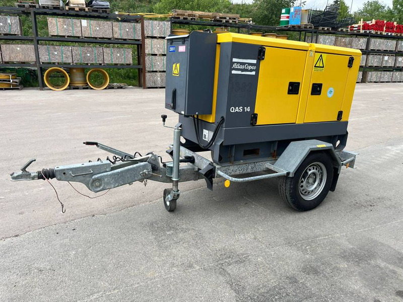 Atlas-Copco QAS 14 ST3 - ערכת גנרטורים: תמונה 1 Atlas-Copco QAS 14 ST3 - ערכת גנרטורים: תמונה 1