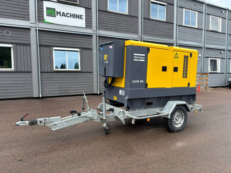 Atlas-Copco QAS 60 ST3 - ערכת גנרטורים: תמונה 1 Atlas-Copco QAS 60 ST3 - ערכת גנרטורים: תמונה 1