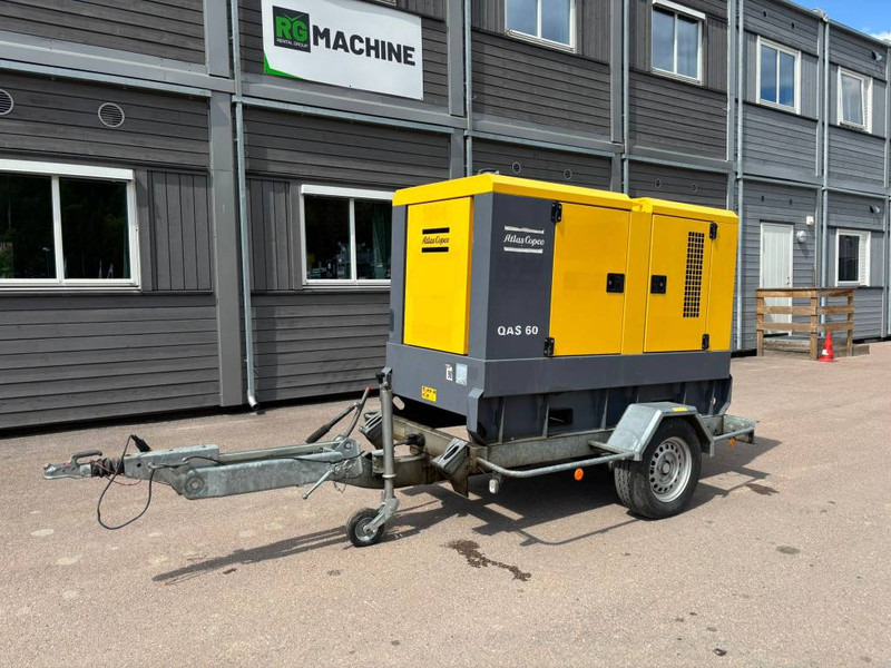 Atlas-Copco QAS 60 ST3 - ערכת גנרטורים: תמונה 1 Atlas-Copco QAS 60 ST3 - ערכת גנרטורים: תמונה 1