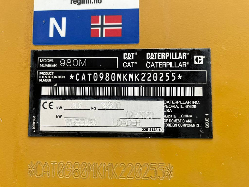 Cat 980M *Reserved* - מעמיס גלגלים: תמונה 5 Cat 980M *Reserved* - מעמיס גלגלים: תמונה 5