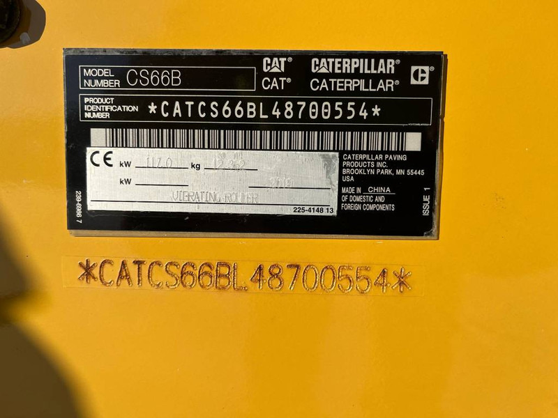 Cat CS 66 B - רולר: תמונה 5 Cat CS 66 B - רולר: תמונה 5