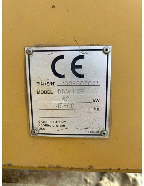 Cat D 5 M LGP - דחפור: תמונה 5 Cat D 5 M LGP - דחפור: תמונה 5
