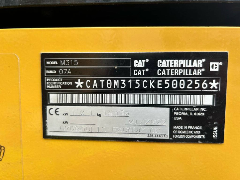 Cat M 315 07A - מחפר גלגלים: תמונה 5 Cat M 315 07A - מחפר גלגלים: תמונה 5