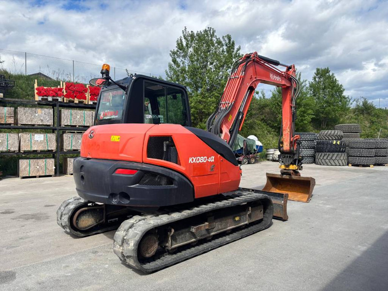 Kubota KX 080-4 - מיני מחפר: תמונה 3 Kubota KX 080-4 - מיני מחפר: תמונה 3
