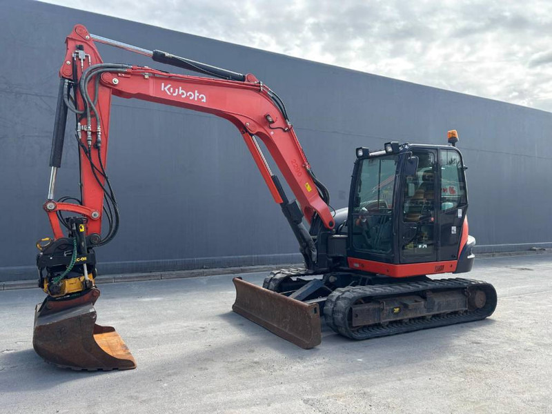 Kubota KX 080-4 - מיני מחפר: תמונה 1 Kubota KX 080-4 - מיני מחפר: תמונה 1