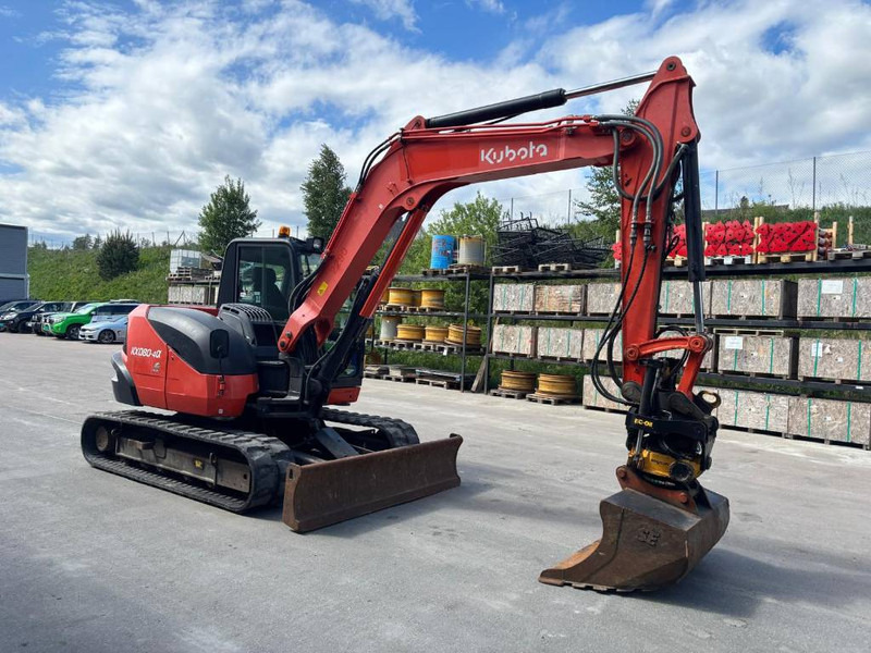Kubota KX 080-4 - מיני מחפר: תמונה 2 Kubota KX 080-4 - מיני מחפר: תמונה 2
