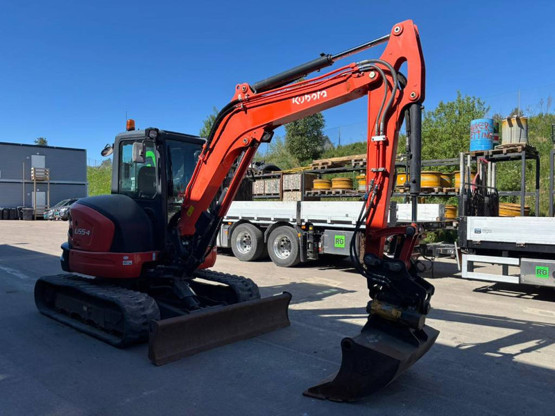 Kubota U 55-4 - מיני מחפר: תמונה 2 Kubota U 55-4 - מיני מחפר: תמונה 2