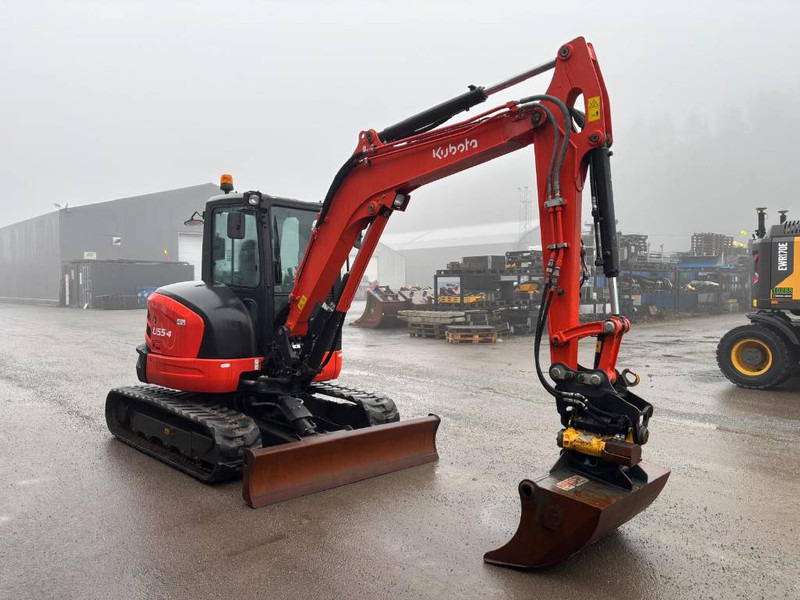 Kubota U 55-4 - מיני מחפר: תמונה 2 Kubota U 55-4 - מיני מחפר: תמונה 2