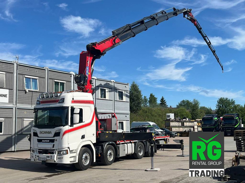 ** SOLD ** Scania R 590 + HMF 9520 K6 + Jibb + Win - משאית מנוף: תמונה 1 ** SOLD ** Scania R 590 + HMF 9520 K6 + Jibb + Win - משאית מנוף: תמונה 1