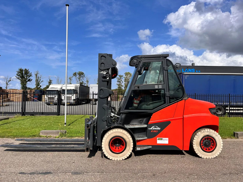 Linde E80-01/900 - מלגזה חשמלית: תמונה 3 Linde E80-01/900 - מלגזה חשמלית: תמונה 3