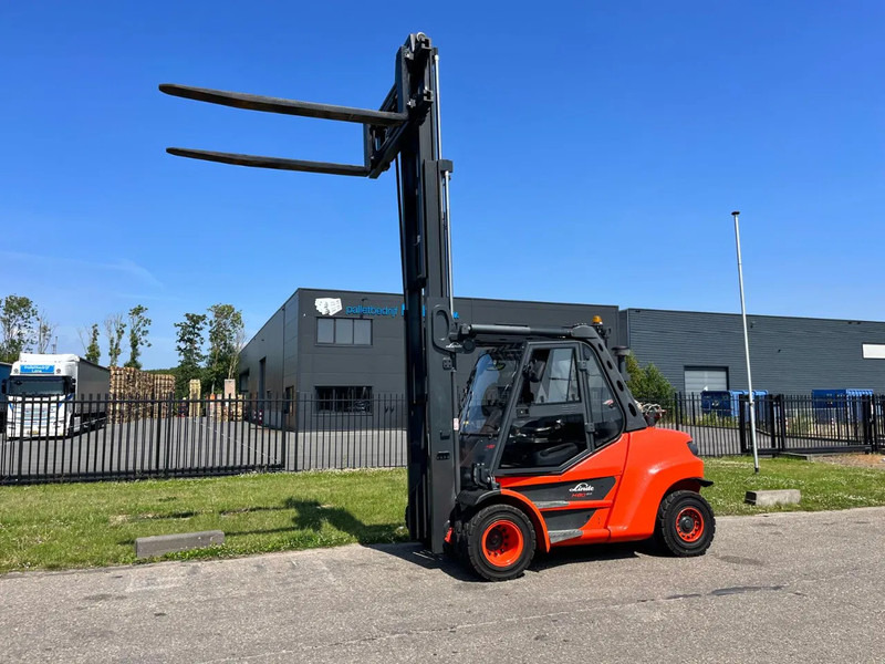 מלגזת LPG Linde H80T-03/900 HOURS 1517: תמונה 8