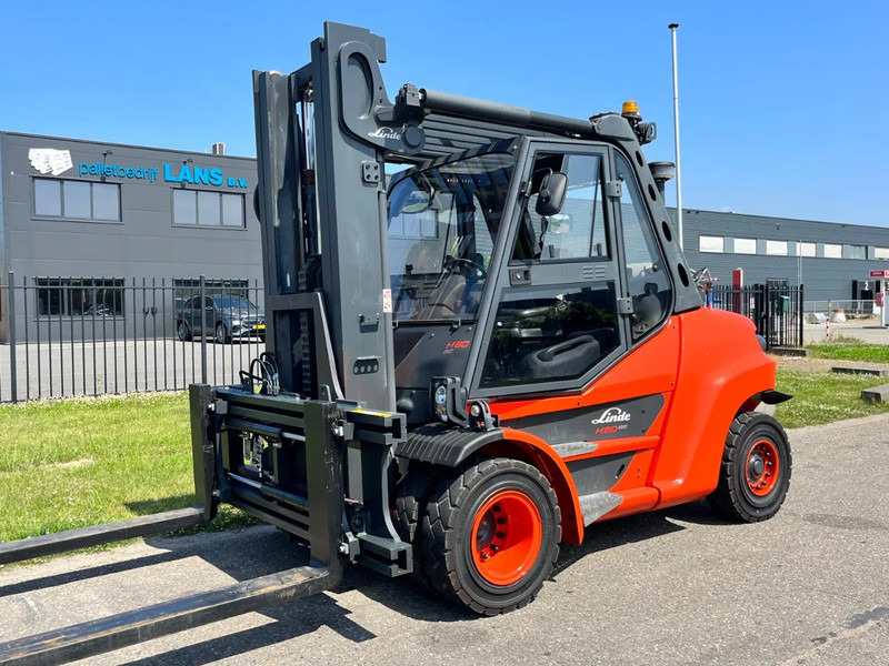 Linde H80T-03/900 HOURS 1517 - מלגזת LPG: תמונה 4 Linde H80T-03/900 HOURS 1517 - מלגזת LPG: תמונה 4