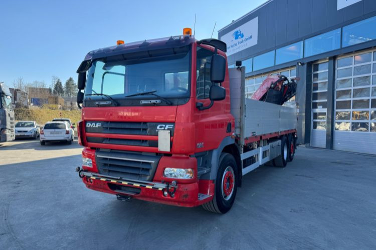 DAF CF 460 6x2 Fassi 290-4 - משאית מנוף, משאית צד נופל/ שטוחה: תמונה 2 DAF CF 460 6x2 Fassi 290-4 - משאית מנוף, משאית צד נופל/ שטוחה: תמונה 2