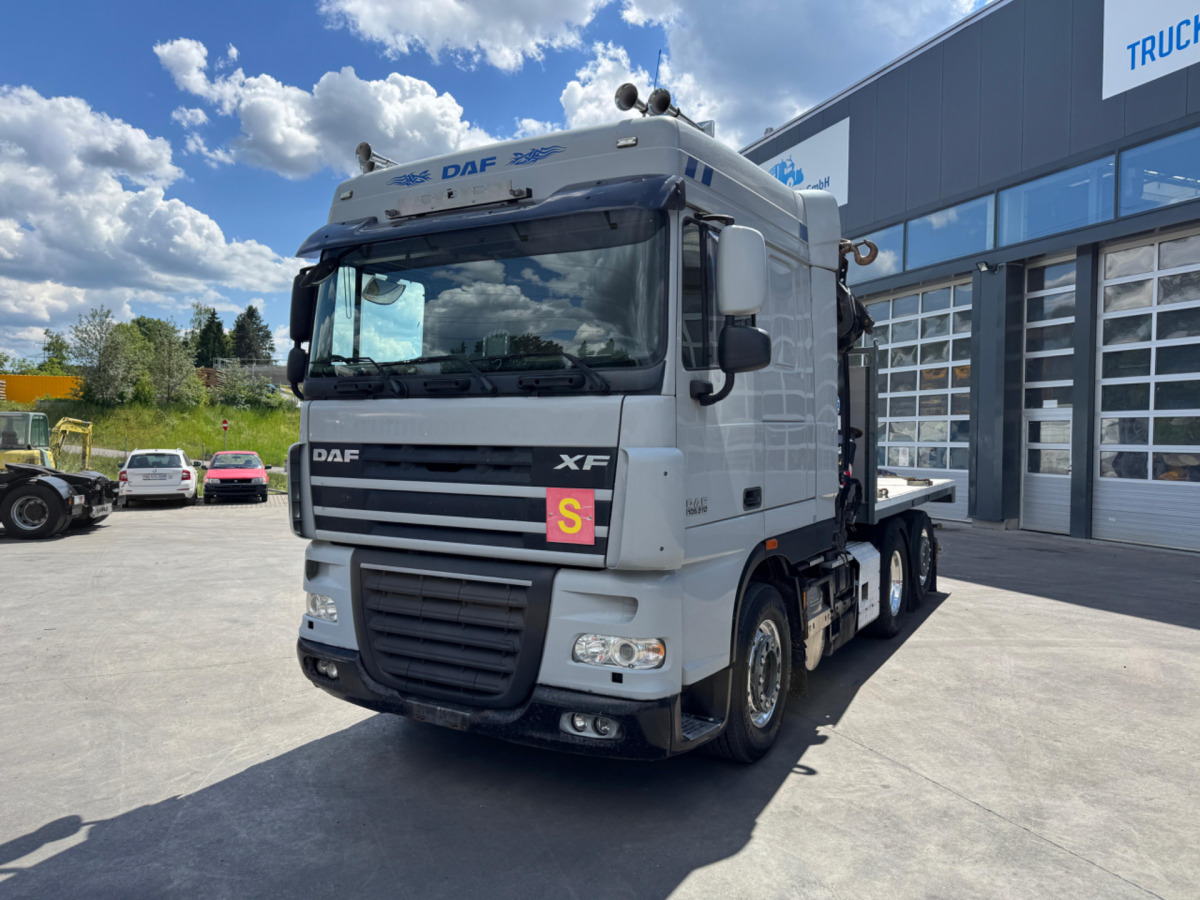 DAF XF510 Effer 255-5 6x2 SZM/Pritsche - משאית מנוף: תמונה 2 DAF XF510 Effer 255-5 6x2 SZM/Pritsche - משאית מנוף: תמונה 2
