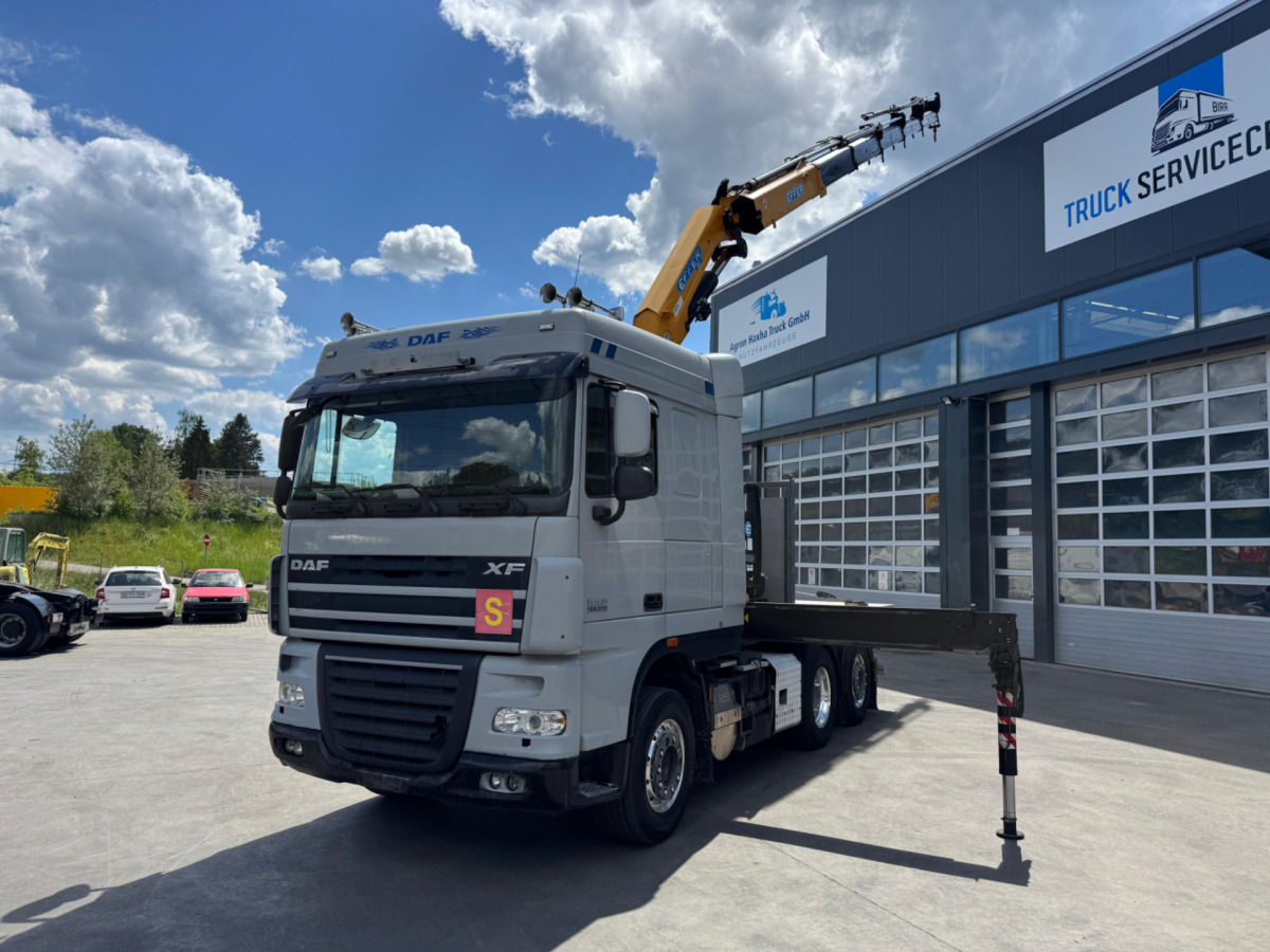 DAF XF510 Effer 255-5 6x2 SZM/Pritsche - משאית מנוף: תמונה 5 DAF XF510 Effer 255-5 6x2 SZM/Pritsche - משאית מנוף: תמונה 5
