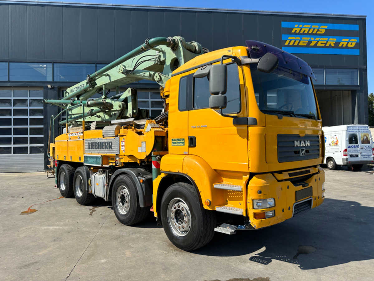 MAN TGA 41.440 8x4 Hallenpumpe 31M-5 - משאית משאבת בטון: תמונה 3 MAN TGA 41.440 8x4 Hallenpumpe 31M-5 - משאית משאבת בטון: תמונה 3