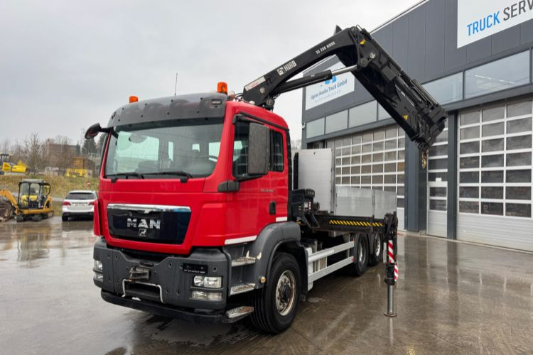 MAN TGS 28.440 6x4/4 Hiab 288-5 - משאית מנוף: תמונה 1 MAN TGS 28.440 6x4/4 Hiab 288-5 - משאית מנוף: תמונה 1