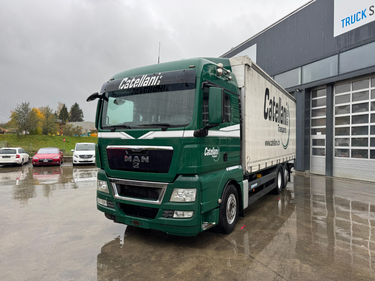 MAN TGX 26.480 6x2 - משאית וילונות צד: תמונה 1 MAN TGX 26.480 6x2 - משאית וילונות צד: תמונה 1