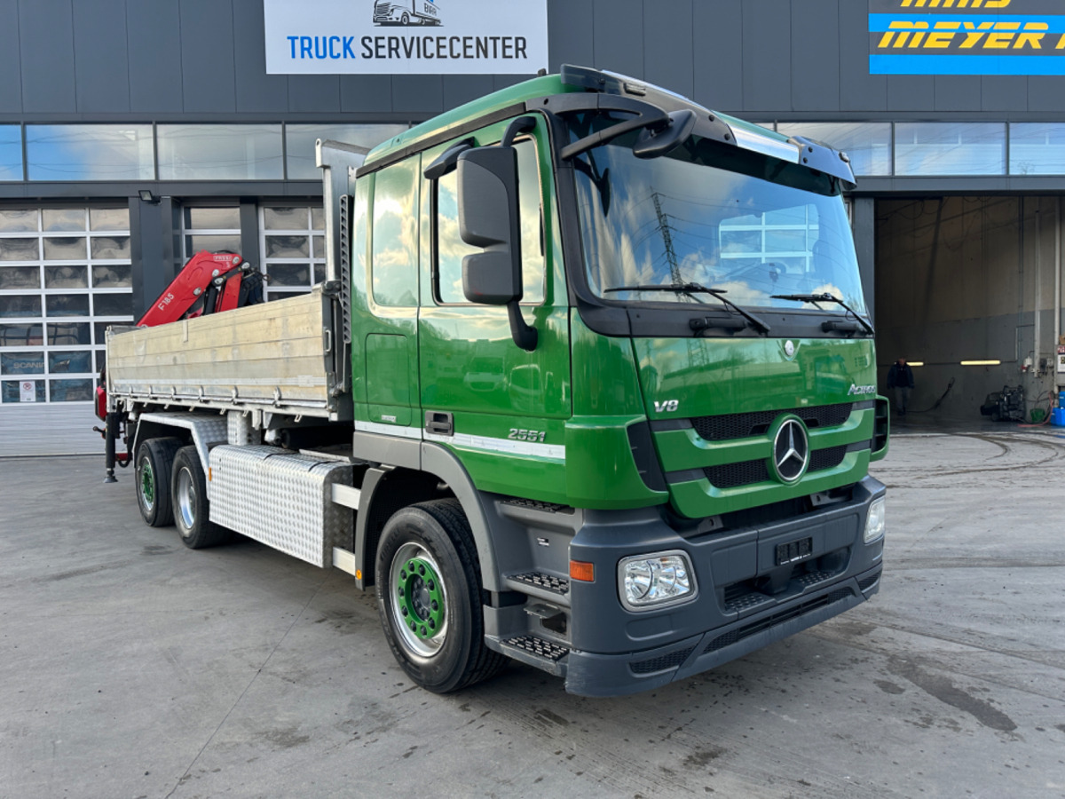 MERCEDES 2551 V8 6x2 Fassi 185-5 Bj.2020 - מזהיר, משאית מנוף: תמונה 3 MERCEDES 2551 V8 6x2 Fassi 185-5 Bj.2020 - מזהיר, משאית מנוף: תמונה 3