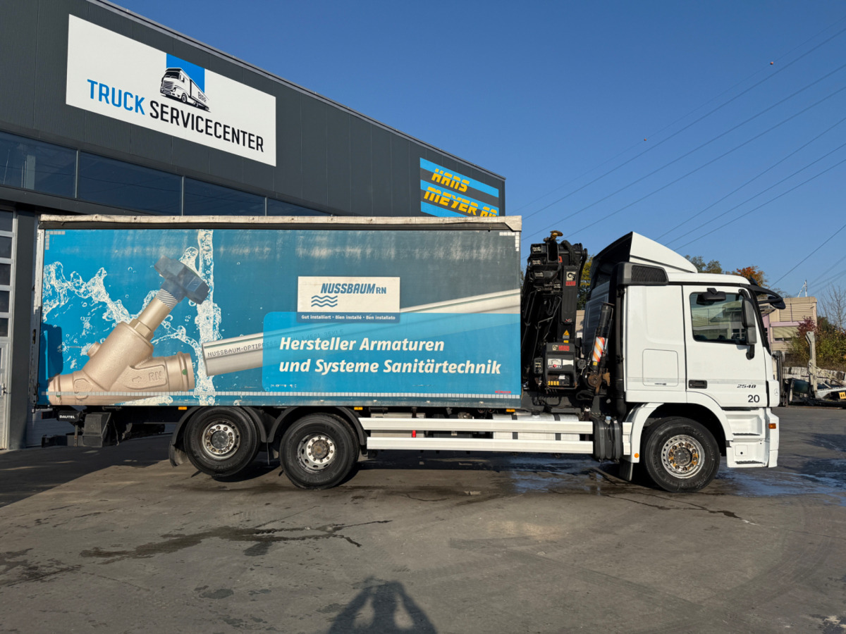 MERCEDES Actros 2548 6x2 Hiab 244-5 - משאית מנוף: תמונה 5 MERCEDES Actros 2548 6x2 Hiab 244-5 - משאית מנוף: תמונה 5