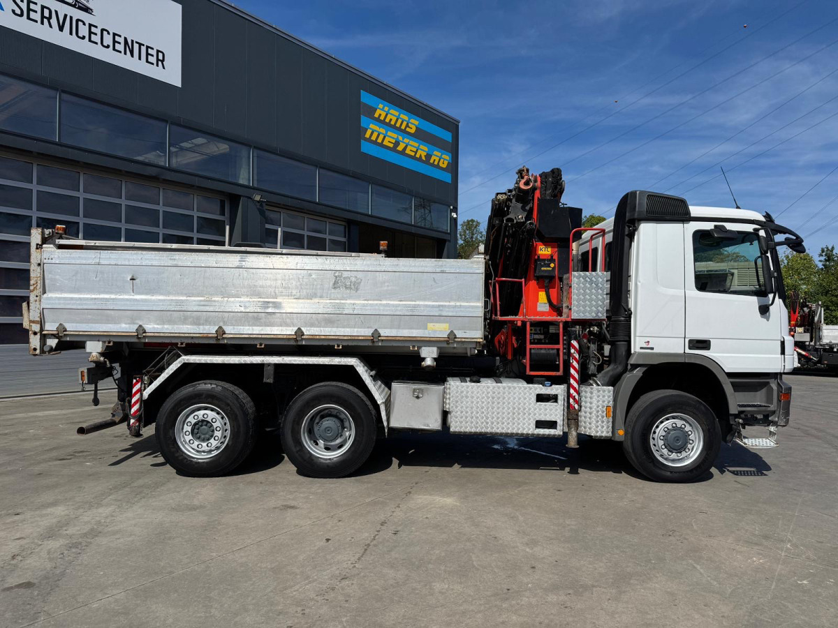MERCEDES Actros 2641 6x4-4 PK29000-7 Kipper - משאית מנוף: תמונה 5 MERCEDES Actros 2641 6x4-4 PK29000-7 Kipper - משאית מנוף: תמונה 5